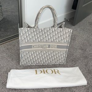 Dior book tote